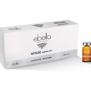 Marca: Ebella Natural Cosmetics. Imagen: 3D-VIALES-BOTOX-EBELLA-scaled.jpg. Viales Botox Boxlike Argireline 10% 5 viales x 5 ml