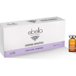 Marca: Ebella Natural Cosmetics. Imagen: 3D-VIALES-LIPOLITICO-EBELLA-scaled.jpg. Viales Cocktail Lipolítico 5 viales x 10ml