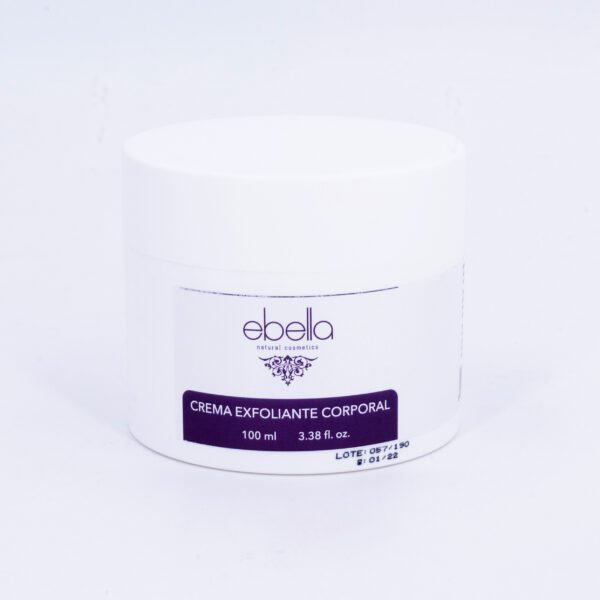 Marca: Ebella Natural Cosmetics. Imagen: Crema-Exfoliante-Corporal.jpg. Crema Exfoliante Corporal