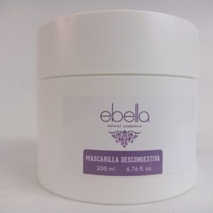 Marca: Ebella Natural Cosmetics. Imagen: mascarilladescongestiva200ml.jpeg. Mascarilla Descongestiva