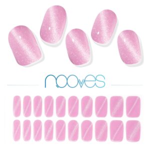 Marca: NOOVES. Imagen: Afrodita.jpg. NOOVES NAILS Láminas de Uñas de Gel Precurado Premium - Afrodita - Rosa | Tiras De Uñas De Gel Semicurado| Pegatinas Uñas Semipermanente en Gel| Gel Nail stickers| Uñas de gel Pegatinas