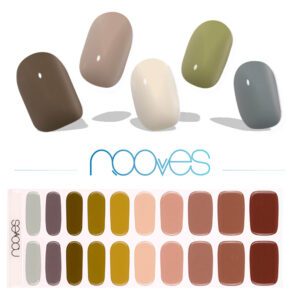 Marca: NOOVES. Imagen: Army-Chic_13.jpg. NOOVES NAILS Láminas de Uñas de Gel Precurado Premium - Army Chic | Multicolor | Tiras De Uñas De Gel semicurado| Pegatinas Uñas Semipermanente en Gel| Gel Nail stickers| Uñas de gel Pegatinas