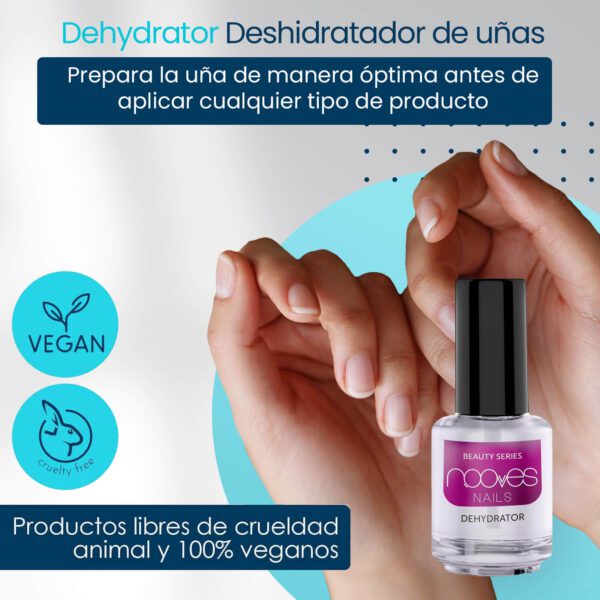 Marca: NOOVES. Imagen: B0CHV2THQP.PT01.jpg. Dehydrator 15 ml - Deshidratador y Preparador de Uñas - Nooves Nails