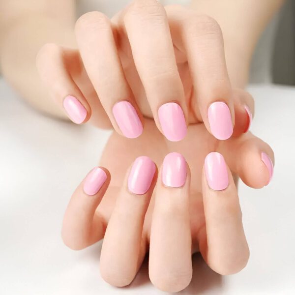 Marca: NOOVES. Imagen: Baby11.jpg. NOOVES - Láminas de Gel para Uñas|Baby Pink - Rosa 20 uds, Uñas de Gel Semicuradas Premium, Gel Nail Stickers,Pegatinas Uñas de Gel, Incluye 1 Lima de Uñas y 1 Palito de Naranjo, Vegano