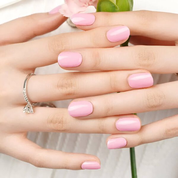 Marca: NOOVES. Imagen: Baby9.jpg. NOOVES - Láminas de Gel para Uñas|Baby Pink - Rosa 20 uds, Uñas de Gel Semicuradas Premium, Gel Nail Stickers,Pegatinas Uñas de Gel, Incluye 1 Lima de Uñas y 1 Palito de Naranjo, Vegano