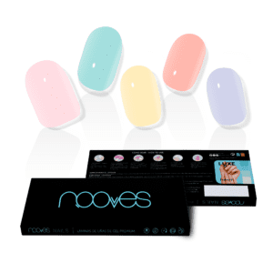 Marca: NOOVES. Imagen: Color_Bridge.png. NOOVES NAILS Láminas de Uñas de Gel Precurado Premium - Color Bridge - Multicolor | Tiras De Uñas De Gel Semicurado| Pegatinas Uñas Semipermanente en Gel| Gel Nail stickers| Uñas de gel Pegatinas