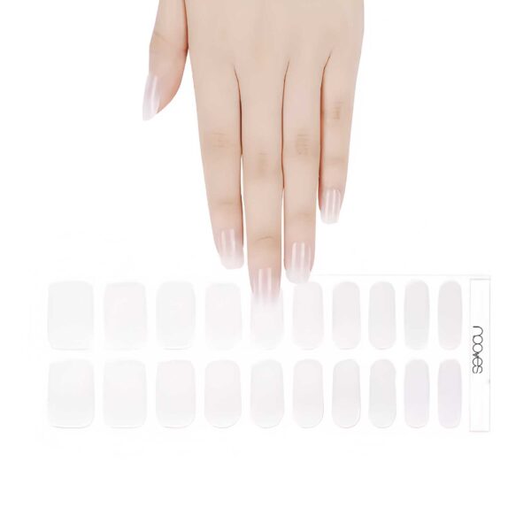 Marca: NOOVES. Imagen: French-Soft_5.jpg. NOOVES NAILS Láminas de Uñas de Gel Precurado Premium - French Soft | Francesa | Tiras De Uñas De Gel semicurado| Pegatinas Uñas Semipermanente en Gel| Gel Nail stickers| Uñas de gel Pegatinas