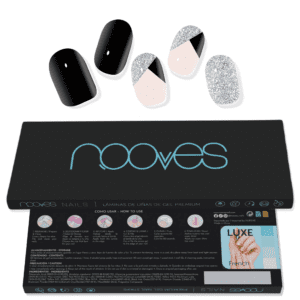 Marca: NOOVES. Imagen: Lamina_de_unas_de_gel_Premium_Nooves_Intimate_Evening_2.png. NOOVES NAILS Láminas de Uñas de Gel Precurado Premium - Intimate Evening - Art Design | Tiras De Uñas De Gel Semicurado| Pegatinas Uñas Semipermanente en Gel| Gel Nail stickers| Uñas de gel Pegatinas