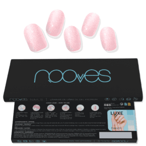 Marca: NOOVES. Imagen: Lamina_de_unas_de_gel_Premium_Nooves_Star_Dancer.png. NOOVES NAILS Láminas de Uñas de Gel Precurado Premium - Star Dancer - Rosa (Glitter - Rosa) | Tiras De Uñas De Gel semicurado| Pegatinas Uñas Semipermanente en Gel| Gel Nail stickers| Uñas de gel Pegatinas