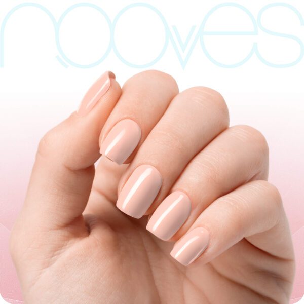 Marca: NOOVES. Imagen: Laminas_de_Gel_-_Blush_Pink_-_Nooves_Nails.jpg. Starter Kit Beauty Nude|2 Láminas de Uñas de Gel Precurado Premium|Lámpara de uñas UV/LED|Gel Top Coat Glossy|Tiras De Uñas De Gel semicurado|Pegatinas Uñas Semipermanente en Gel|Gel Nail stickers