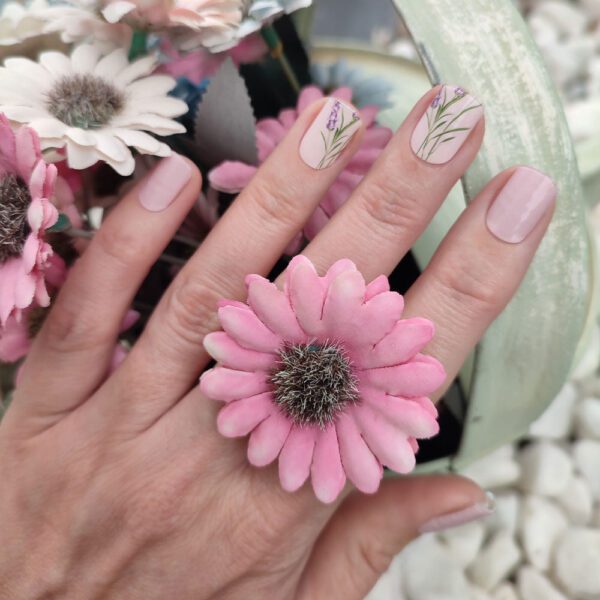 Marca: NOOVES. Imagen: Lavander_11.jpg. NOOVES - Láminas de Gel para Uñas|Lavander - Nail Art 20 uds, Uñas de Gel Semicuradas Premium, Gel Nail Stickers,Pegatinas Uñas de Gel, Incluye 1 Lima de Uñas y 1 Palito de Naranjo, Vegano