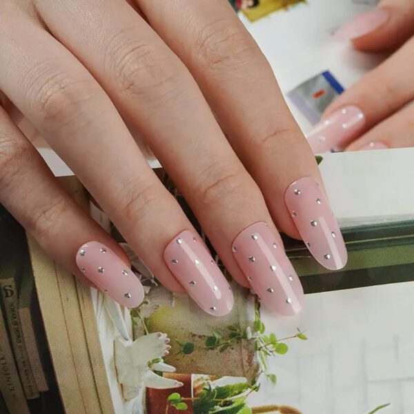 Marca: NOOVES. Imagen: NG2000131_8CrystalRose.jpg. NOOVES NAILS Láminas de Uñas de Gel Precurado Premium - Crystal Rose - Multicolor | Tiras De Uñas De Gel Semicurado| Pegatinas Uñas Semipermanente en Gel| Gel Nail stickers| Uñas de gel Pegatinas