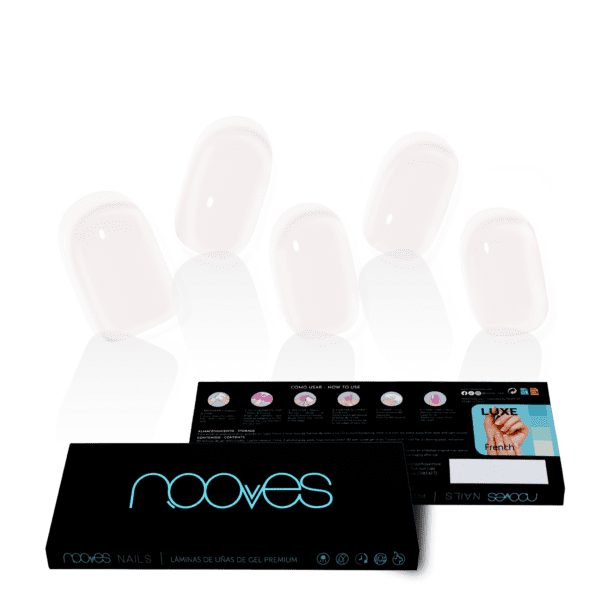 Marca: NOOVES. Imagen: NG200052_Crystal_Glass.png. NOOVES NAILS Láminas de Uñas de Gel Precurado Premium - Crystal Glass - Transparente | Tiras De Uñas De Gel Semicurado| Pegatinas Uñas Semipermanente en Gel| Gel Nail stickers| Uñas de gel Pegatinas