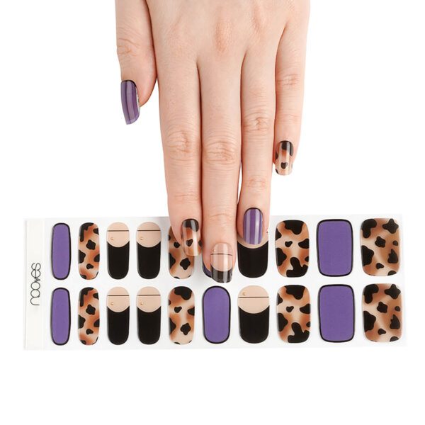 Marca: NOOVES. Imagen: NG200216_7CheetahPassion.jpg. NOOVES NAILS Láminas de Uñas de Gel Precurado Premium - Cheetah Passion - Nail Art | Tiras De Uñas De Gel Semicurado| Pegatinas Uñas Semipermanente en Gel| Gel Nail stickers| Uñas de gel Pegatinas