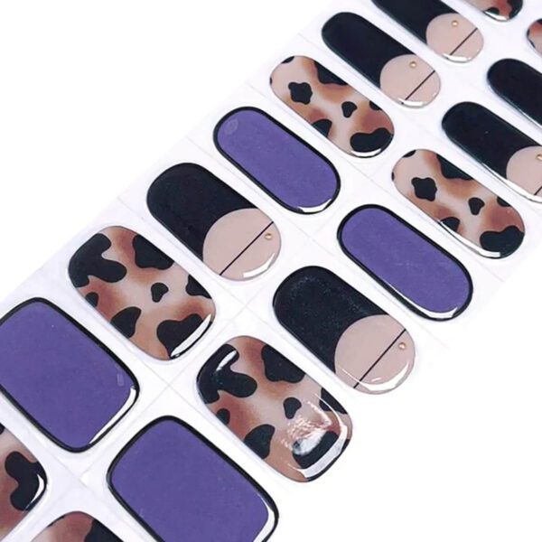 Marca: NOOVES. Imagen: NG200216_8CheetahPassion.jpg. NOOVES NAILS Láminas de Uñas de Gel Precurado Premium - Cheetah Passion - Nail Art | Tiras De Uñas De Gel Semicurado| Pegatinas Uñas Semipermanente en Gel| Gel Nail stickers| Uñas de gel Pegatinas