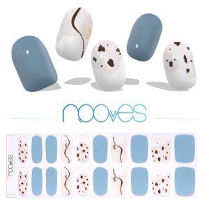 Marca: NOOVES. Imagen: NG200224_-6-Enigma-Veil.jpg. NOOVES NAILS Láminas de Uñas de Gel Enigma Veil - GLAM - Art DesigN | Calidad de Salón, Larga Duración, fáciles de aplicar y retirar|Resistentes al astillado| 20 Und