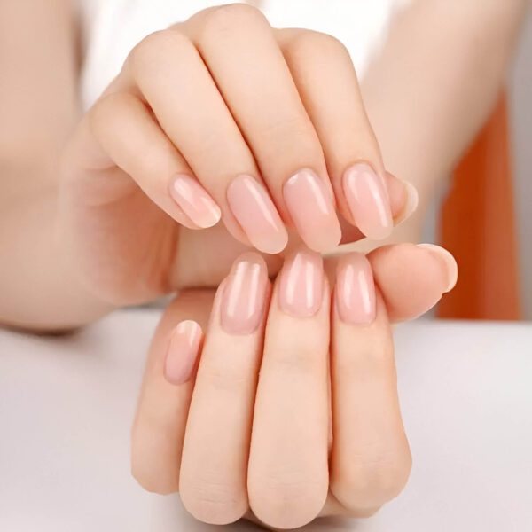 Marca: NOOVES. Imagen: Natural8.jpg. NOOVES - Láminas de Gel para Uñas|Natural Nude 20 uds, Uñas de Gel Semicuradas Premium, Gel Nail Stickers,Pegatinas Uñas de Gel, Incluye 1 Lima de Uñas y 1 Palito de Naranjo, Vegano