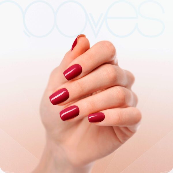 Marca: NOOVES. Imagen: PJtaime_4.jpg. NOOVES - Láminas de Gel para Uñas|Je t'aime - Rojo 20 uds, Uñas de Gel Semicuradas Premium, Gel Nail Stickers,Pegatinas Uñas de Gel, Incluye 1 Lima de Uñas y 1 Palito de Naranjo, Vegano