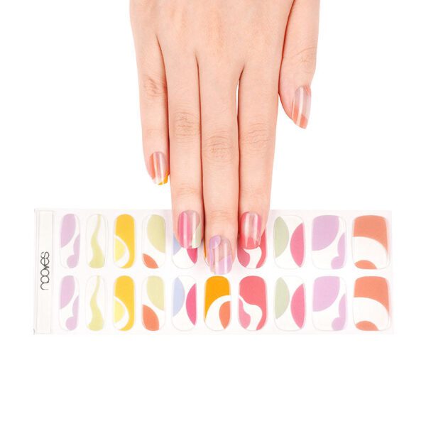 Marca: NOOVES. Imagen: Paradise_12.jpg. NOOVES NAILS Láminas de Uñas de Gel Precurado Premium - Paradise | Art Design | Tiras De Uñas De Gel semicurado| Pegatinas Uñas Semipermanente en Gel| Gel Nail stickers| Uñas de gel Pegatinas