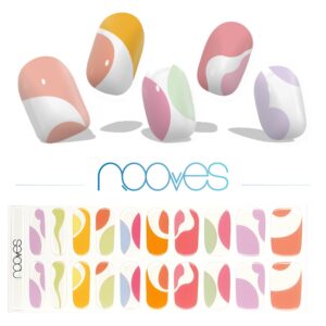 Marca: NOOVES. Imagen: Paradise_3.jpg. NOOVES NAILS Láminas de Uñas de Gel Precurado Premium - Paradise | Art Design | Tiras De Uñas De Gel semicurado| Pegatinas Uñas Semipermanente en Gel| Gel Nail stickers| Uñas de gel Pegatinas