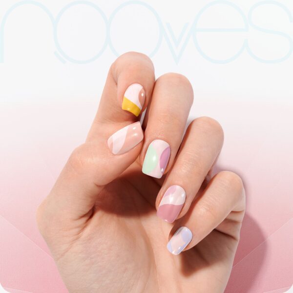 Marca: NOOVES. Imagen: Paradise_7.jpg. NOOVES NAILS Láminas de Uñas de Gel Precurado Premium - Paradise | Art Design | Tiras De Uñas De Gel semicurado| Pegatinas Uñas Semipermanente en Gel| Gel Nail stickers| Uñas de gel Pegatinas