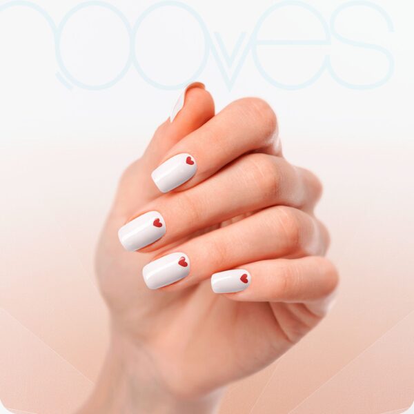 Marca: NOOVES. Imagen: Romance-12.jpg. NOOVES NAILS Láminas de Uñas de Gel Precurado Premium - Romance | Glitter | Tiras De Uñas De Gel semicurado| Pegatinas Uñas Semipermanente en Gel| Gel Nail stickers| Uñas de gel Pegatinas