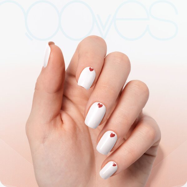 Marca: NOOVES. Imagen: Romance-6.jpg. NOOVES NAILS Láminas de Uñas de Gel Precurado Premium - Romance | Glitter | Tiras De Uñas De Gel semicurado| Pegatinas Uñas Semipermanente en Gel| Gel Nail stickers| Uñas de gel Pegatinas