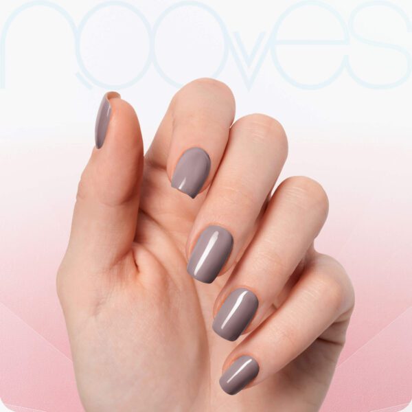 Marca: NOOVES. Imagen: Savannah-7.jpg. NOOVES NAILS Láminas de Uñas de Gel Precurado Premium - Savannah | Marrón | Tiras De Uñas De Gel semicurado| Pegatinas Uñas Semipermanente en Gel| Gel Nail stickers| Uñas de gel Pegatinas