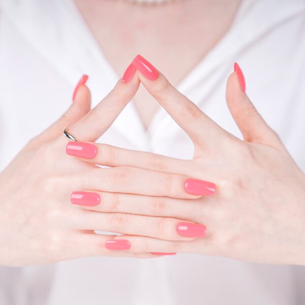 Marca: NOOVES. Imagen: Shining_Ruby_P.jpg. NOOVES NAILS Láminas de Uñas de Gel Precurado Premium - Shining Ruby - Rosa | Tiras De Uñas De Gel semicurado| Pegatinas Uñas Semipermanente en Gel| Gel Nail stickers| Uñas de gel Pegatinas