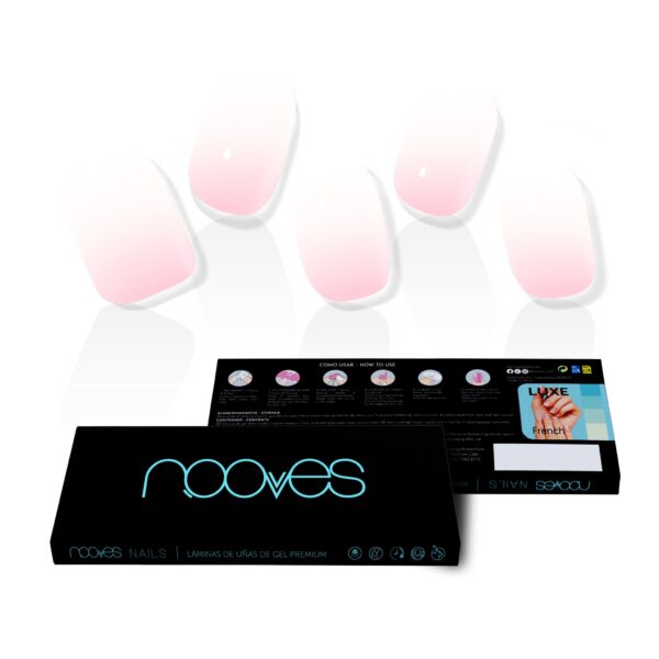 Marca: NOOVES. Imagen: Soft_Fade_M.jpg. NOOVES NAILS Láminas de Uñas de Gel Precurado Premium - Soft Fade - Rosa (Degradado - Rosa) | Tiras De Uñas De Gel semicurado| Pegatinas Uñas Semipermanente en Gel| Gel Nail stickers| Uñas de gel Pegatinas