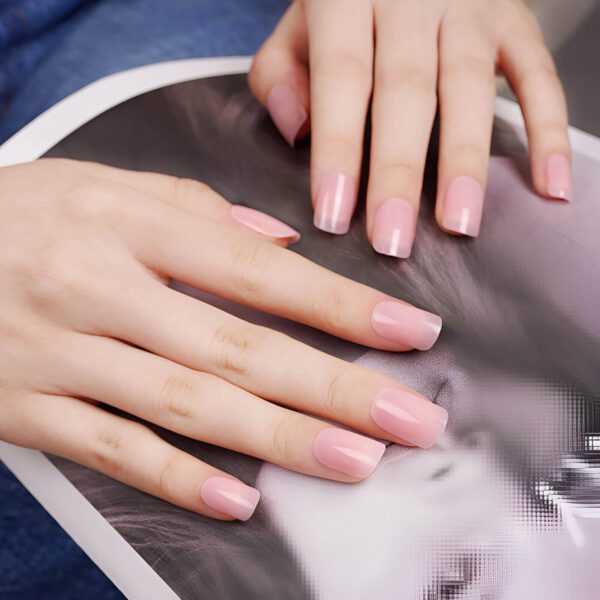 Marca: NOOVES. Imagen: TenderRose_72.jpg. NOOVES NAILS Láminas de Uñas de Gel Precurado Premium - Tender Rose - Rosa | Tiras De Uñas De Gel Semicurado| Pegatinas Uñas Semipermanente en Gel| Gel Nail stickers| Uñas de gel Pegatinas