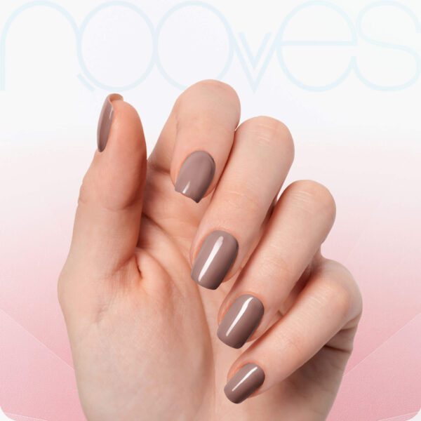 Marca: NOOVES. Imagen: Terra--7.jpg. NOOVES NAILS Láminas de Uñas de Gel Precurado Premium - Terra | Nude | Tiras De Uñas De Gel semicurado| Pegatinas Uñas Semipermanente en Gel| Gel Nail stickers| Uñas de gel Pegatinas