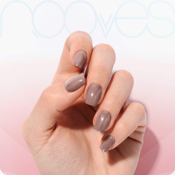 Marca: NOOVES. Imagen: Terra-8.jpg. NOOVES NAILS Láminas de Uñas de Gel Precurado Premium - Terra | Nude | Tiras De Uñas De Gel semicurado| Pegatinas Uñas Semipermanente en Gel| Gel Nail stickers| Uñas de gel Pegatinas