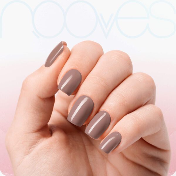 Marca: NOOVES. Imagen: Terra-9.jpg. NOOVES NAILS Láminas de Uñas de Gel Precurado Premium - Terra | Nude | Tiras De Uñas De Gel semicurado| Pegatinas Uñas Semipermanente en Gel| Gel Nail stickers| Uñas de gel Pegatinas