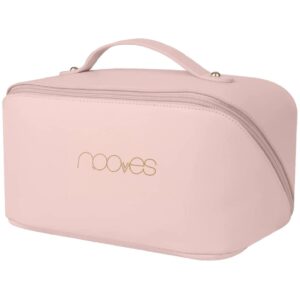 Marca: NOOVES. Imagen: neceseramazon4.jpg. NOOVES - Neceser Elegante en Cuero de PU Rosa para Productos de Belleza