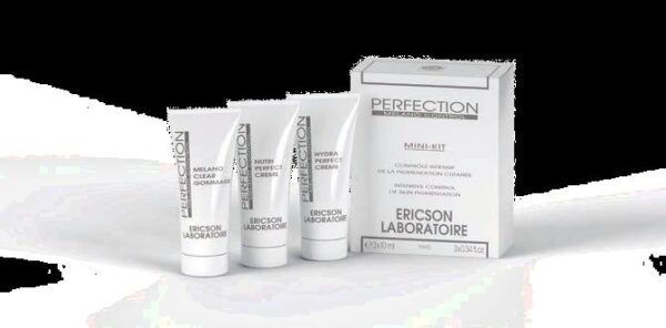 Marca: ERICSON LABORATOIRE PARIS. Imagen: D669.jpg. MINI KIT PERFECTION : D670 Melano-Clear + D671 Mat