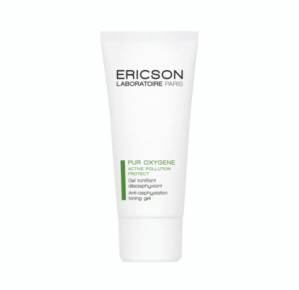 Marca: ERICSON LABORATOIRE PARIS. Imagen: E128HD_cmyk-copie-scaled.jpg. PUR OXYGEN ANTI ASPHYXIATION TONIN GEL