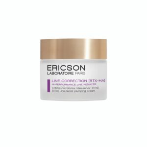 Marca: ERICSON LABORATOIRE PARIS. Imagen: E185_CREME_COMBLANTE_POT-scaled.jpg. LINE CORRECTION. LINE-REPAIR PLUMPLING CREAM 50ml