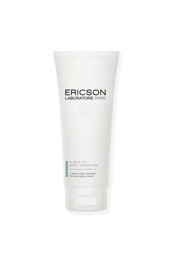 Marca: ERICSON LABORATOIRE PARIS. Imagen: E272_Creme_Corps_Fermete_200ml.png. SLIM & BODY FIT EXPERTISE.FIRMING BODY CREAM 200ml