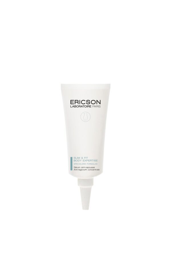 Marca: ERICSON LABORATOIRE PARIS. Imagen: E280_Serum_Anti_Repousse_100ml-scaled.jpg. SLIM & BODY FIT EXPERTISE.ANTI-REGROWTH CONCENTRAT