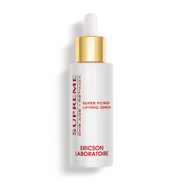 Marca: ERICSON LABORATOIRE PARIS. Imagen: E297.png. SUPREME. SUPER POWER LIFTING SERUM pump bottle of