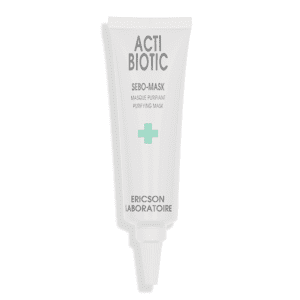 Marca: ERICSON LABORATOIRE PARIS. Imagen: E531.png. ACTI-BIOTIC. SEBO-MASK. Purifying mask tube of 50