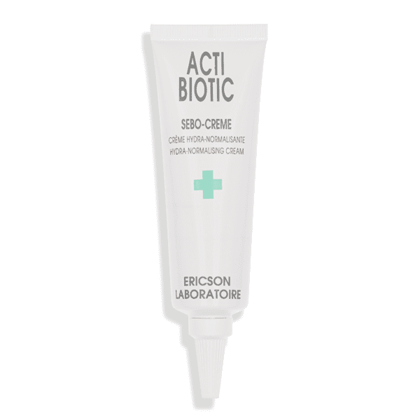 Marca: ERICSON LABORATOIRE PARIS. Imagen: E833.png. ACTI-BIOTIC. SEBO-CREME. Hydra-normalising cream t