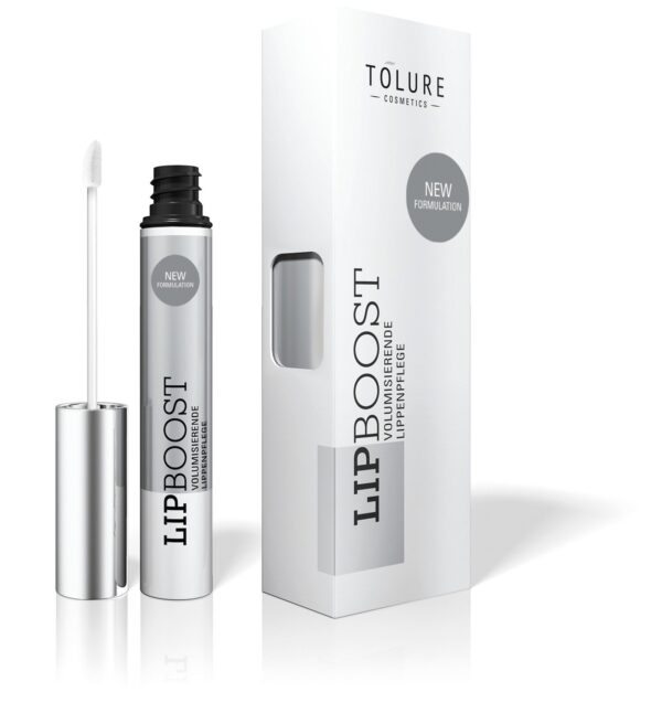 Marca: TÕLURE. Imagen: Lipboost-CLEAR-New-Formulation-scaled.jpg. LIPBOOST TOLURE LABIOS TRANSPARENTE