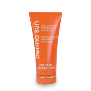 Marca: ERICSON LABORATOIRE PARIS. Imagen: creme-solaire-spf50-.png. DERMA SUN. SUN CARE CREAM SPF 50 tube of 50 ml