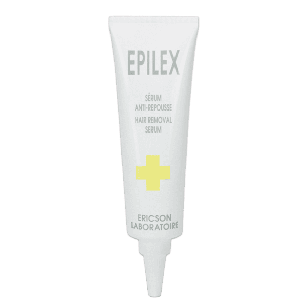 Marca: ERICSON LABORATOIRE PARIS. Imagen: serum-anti-repousse.png. EPILEX. HAIR REMOVAL SERUM tube of 50 ml