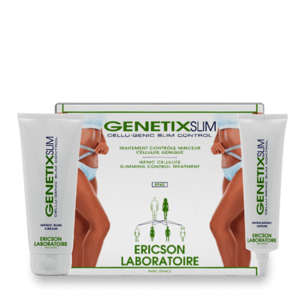 Marca: ERICSON LABORATOIRE PARIS. Imagen: technic-box-.png. GENETIX SLIM TECHNIC BOX box: 2 products + 1 appli